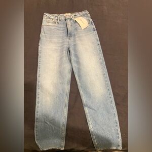 new high rise denim jeans